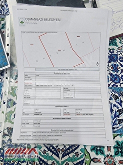 OSMANGAZİ KARABALÇIK 300m2 HİSSE ACİL SATILIK - BURSA OSMANGAZİ fotoğraf 3