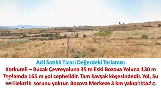 Çevreyoluna Cepheli Ticari Tarla - ANTALYA KORKUTELİ fotoğraf 8