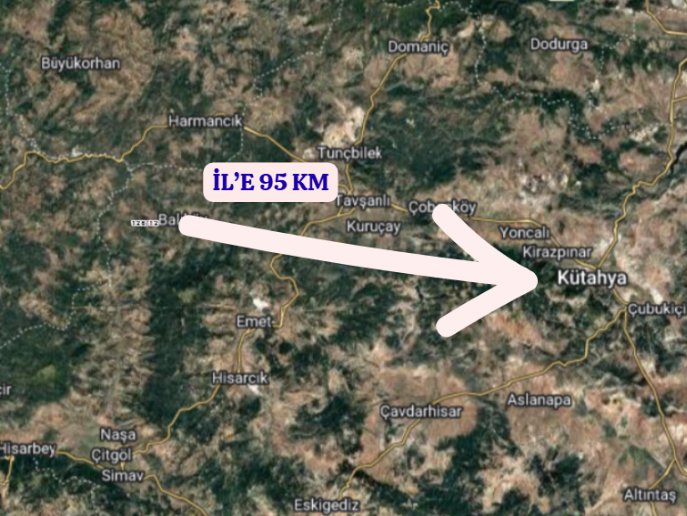 KÜTAHYA TAVŞANLI AYDINLAR  KÖYÜNDE 2.503 M²  TARLA  SATILIKTIR - KÜTAHYA TAVŞANLI fotoğraf 6