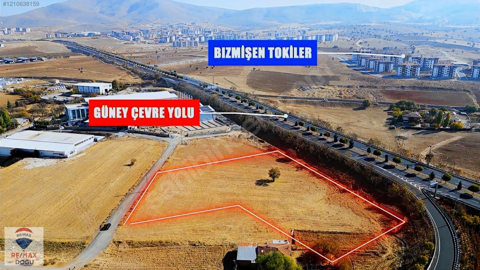 REMAX DOĞU MALATYA CADDESİ BAĞLANTI KAVŞAĞI 7062 M2 TİCARİ ARSA - ELAZIĞ MERKEZ fotoğraf 7