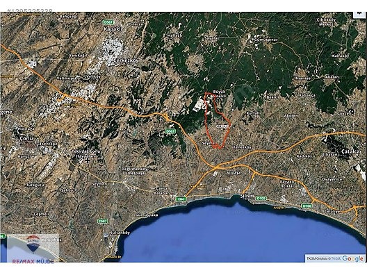 BÜYÜKKILIÇLI KÖYÜNDE 6.860 M2 KADASTROL YOLA CEPHELİ TARLA - İSTANBUL SİLİVRİ fotoğraf 7