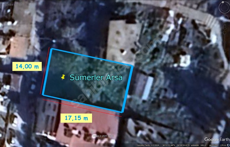 Hatay / Defne / Sümerler Mahallesinde 240 m² SATILIK ARSA  - HATAY DEFNE fotoğraf 8