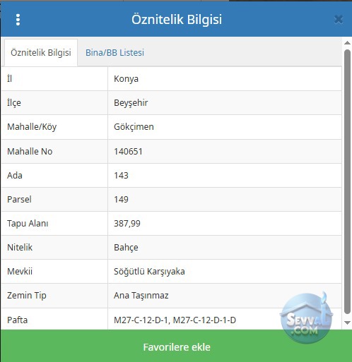 KONYA BEYŞEHİR GÖKÇİMEN KÖYÜN DE 387 M² BAHÇEMİZ SATILIKTIR - KONYA BEYŞEHİR fotoğraf 2