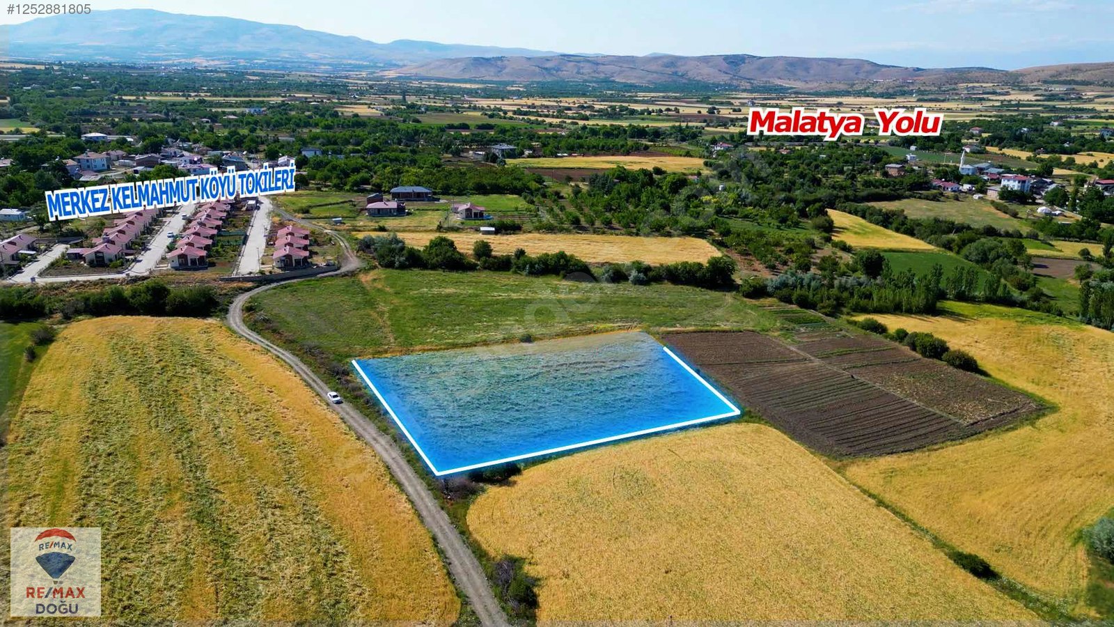 REMAX DOĞU'DAN KELMAHMUT'TA SATILIK ARAZİ - ELAZIĞ MERKEZ fotoğraf 3