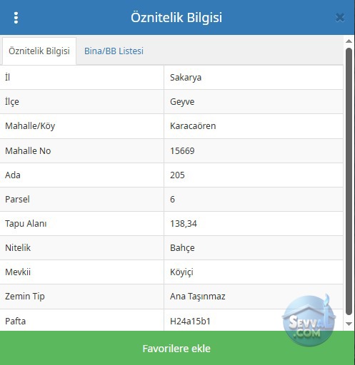 SAKARYA GEYVE KARACAÖREN DE 138 M² BAHÇEMİZ SATILIKTIR - SAKARYA GEYVE fotoğraf 2