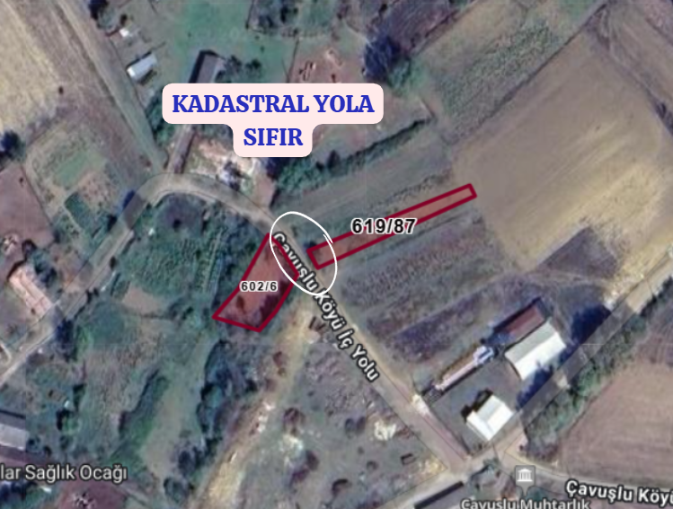 KOCAELİ DERİNCE ÇAVUŞLU  KÖYÜNDE    314  M²  TARLA  SATILIKTIR - KOCAELİ DERİNCE fotoğraf 3