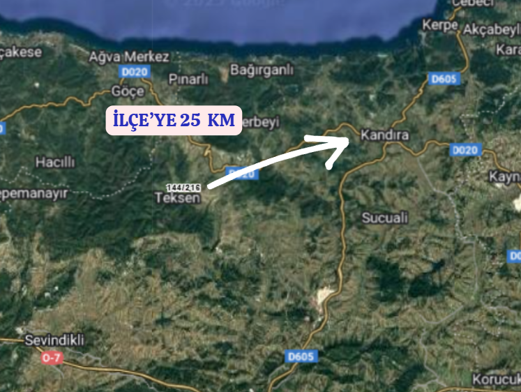 KOCAELİ KANDIRA TEKSEN   KÖYÜNDE 197  M²  TARLA  SATILIKTIR - KOCAELİ KANDIRA fotoğraf 5
