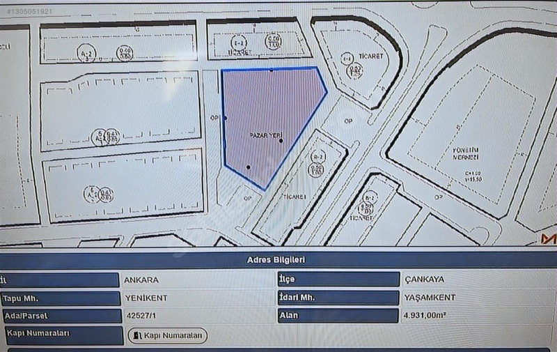 Çankaya Yenikent'te Kamu (Kop) arsası - ANKARA ÇANKAYA fotoğraf 3