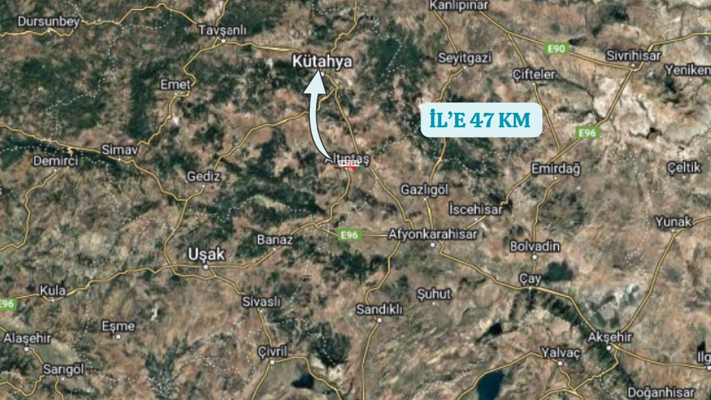 KÜTAHYA ALTINTAŞ CUMHURİYET KÖYÜNDE 318 M² ARSAMIZ SATILIKTIR. - KÜTAHYA ALTINTAŞ fotoğraf 9
