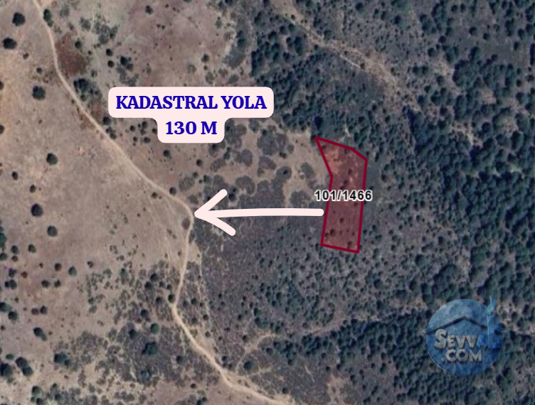 KÜTAHYA SİMAV HASANÖREN  KÖYÜNDE  3.634 M² TARLA  SATILIKTIR - KÜTAHYA SİMAV fotoğraf 3