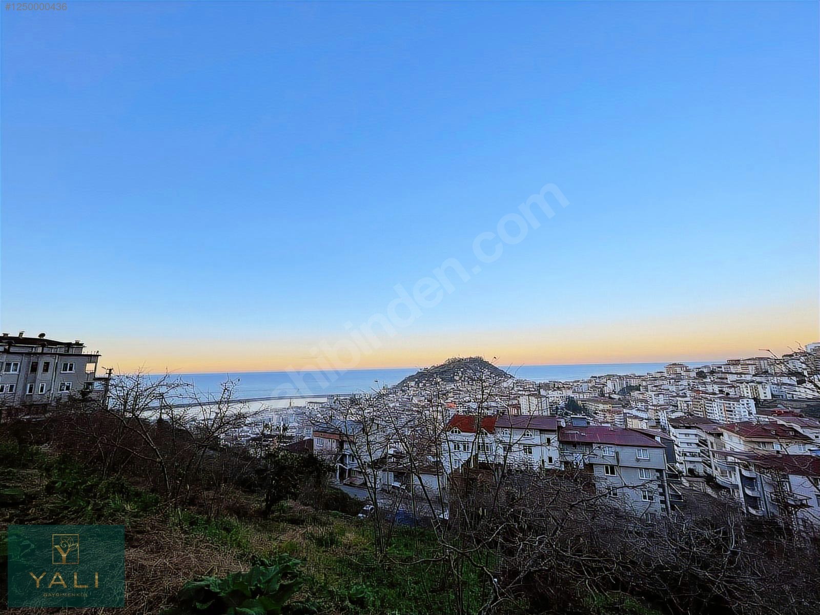 SELDEĞİRMENİ'NDE İMARLI FULL MANZARALI 716M2 SATILIK ARSA - GİRESUN MERKEZ fotoğraf 10