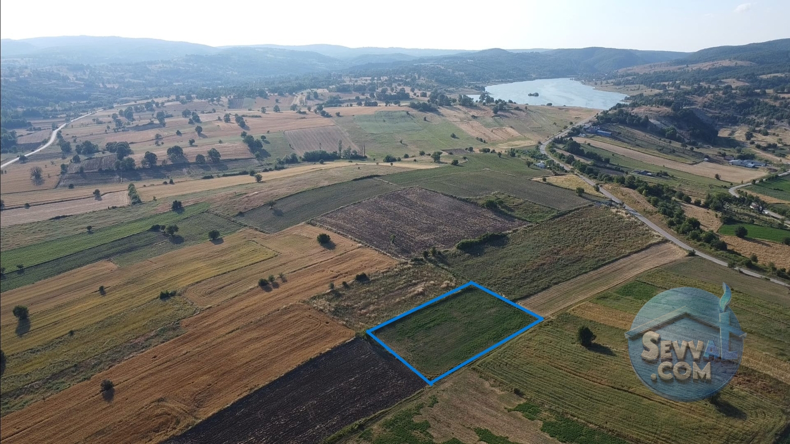 ACİL!! 4.364 m2 BARAJA YAKIN TARLA - Bilecik Pazaryeri fotoğraf 9