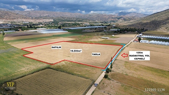 VİP GAYRİMENKUL'den ÇOBANİSA MAH. 19.500M² YOL CEPHELİ TARLA - ANTALYA ELMALI fotoğraf 4