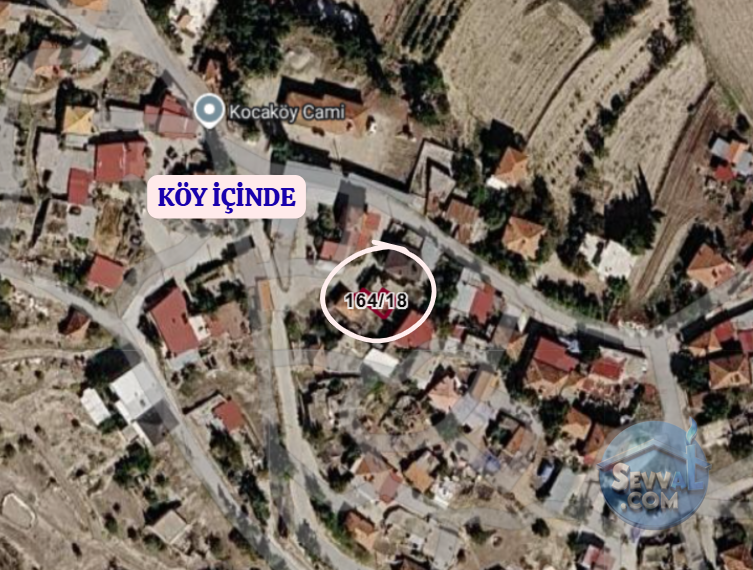 DENİZLİ ÇAL KOCAKÖY  KÖYÜNDE  HİSSELİ 58 M²  KERPİÇ EV  SATILIKTIR - DENİZLİ ÇAL fotoğraf 4
