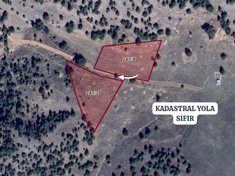 KÜTAHYA HİSARCIK ŞEYHÇAKIR'DA 3.091M² MÜSTAKİL TARLA SATILIKTIR - KÜTAHYA HİSARCIK fotoğraf 3