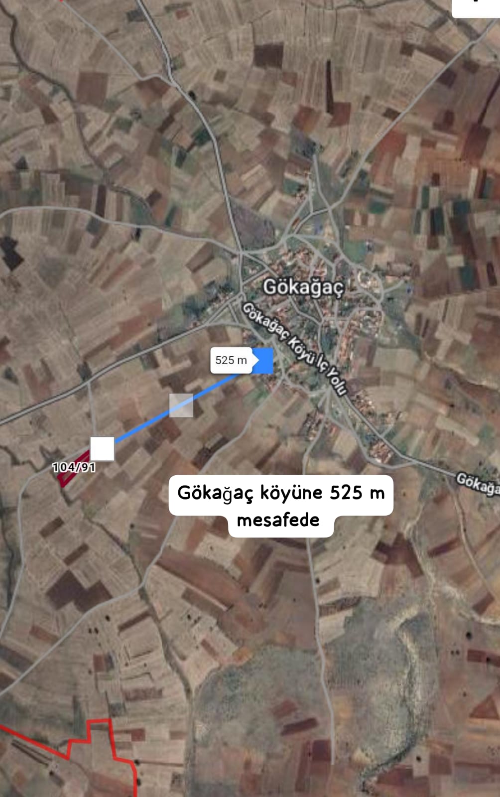 KÖYE ÇOK YAKIN KADASTRAL YOLLU 2.4 DÖNÜM TEK TAPULU 2.399m² - KÜTAHYA ÇAVDARHİSAR fotoğraf 2