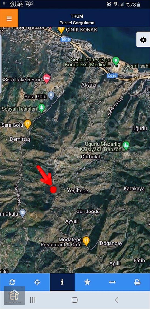GÜRBULAK'TA SATILIK 2.403 M² MÜKEMMEL ARSA - TRABZON ORTAHİSAR fotoğraf 15