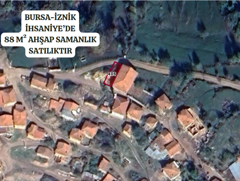 BURSA İZNİK İHSANİYE 88  M² SAMANLIK SATILIKTIR. - BURSA İZNİK fotoğraf 2