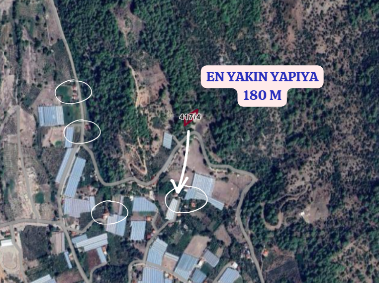 ANTALYA KUMLUCA KARACAÖREN KÖYÜNDE 864 M²  TARLA  SATILIKTIR - ANTALYA KUMLUCA fotoğraf 4