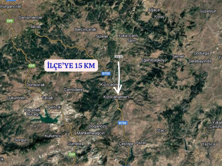 ANKARA KIZILCAHAMAM GÜVEM  KÖYÜNDE 199 M² BAHÇE  SATILIKTIR - ANKARA KIZILCAHAMAM fotoğraf 5