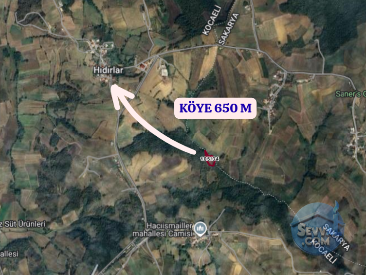 KOCAELİ KANDIRA HIDIRLAR  KÖYÜNDE  2.918 M² TARLA  SATILIKTIR - KOCAELİ KANDIRA fotoğraf 4