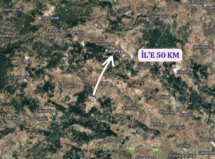 KÜTAHYA ASLANAPA ÇAMIRDIK   KÖYÜNDE 6.127  M² TARLA  SATILIKTIR - KÜTAHYA ASLANAPA fotoğraf 6