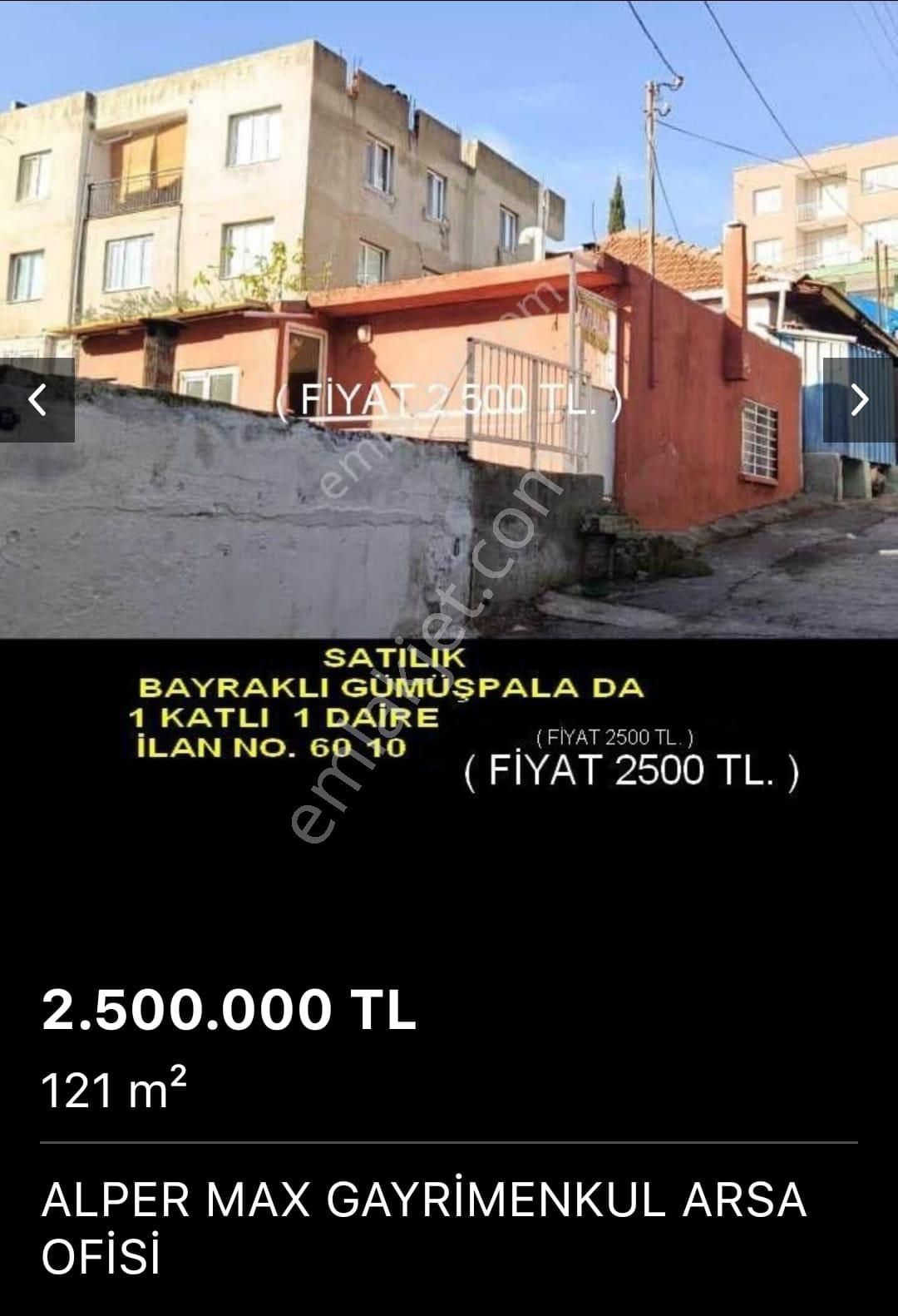 Gümüşpala Da Satılık Müstakil Bina Ve Arsa Lar