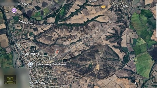 MÜSTAKİL TAPU KIRKLARELİ PEHLİVANKÖY HIDIRCA 2500 M2 - KIRKLARELİ PEHLİVANKÖY fotoğraf 3