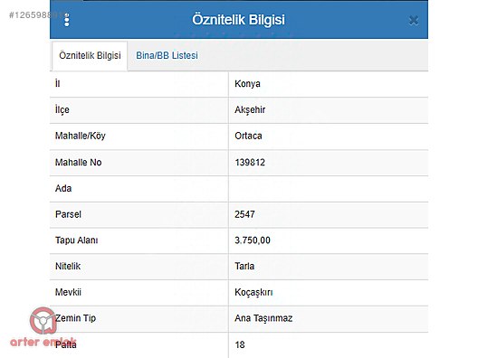 AKŞEHİRDE YATIRIMLIK ARAZİ - KONYA AKŞEHİR fotoğraf 6