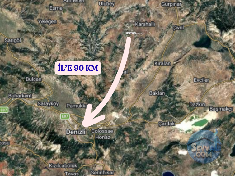 DENİZLİ BEKİLLİ ÜÇKUYU  KÖYÜNDE  940 M²  TARLA  SATILIKTIR - DENİZLİ BEKİLLİ fotoğraf 6