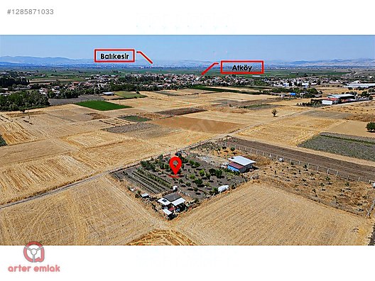 ARTER EMLAK'TAN ALTIEYLÜL ATKÖYDE 1850 M² SATILIK HOBİ BAHÇESİ - BALIKESİR ALTIEYLÜL fotoğraf 48