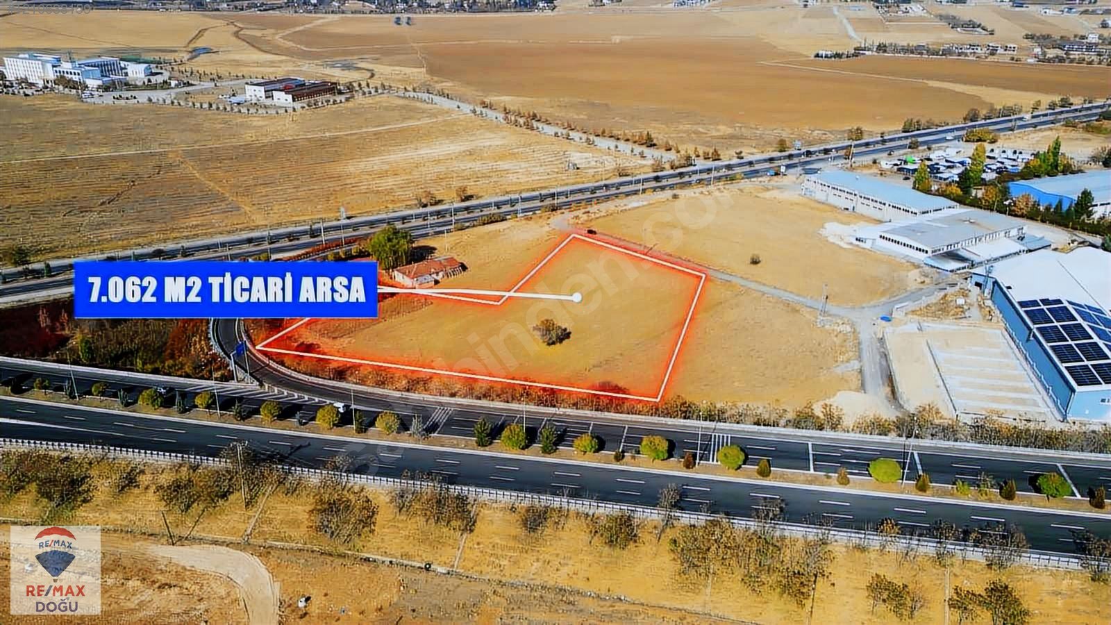 REMAX DOĞU MALATYA CADDESİ BAĞLANTI KAVŞAĞI 7062 M2 TİCARİ ARSA - ELAZIĞ MERKEZ fotoğraf 4