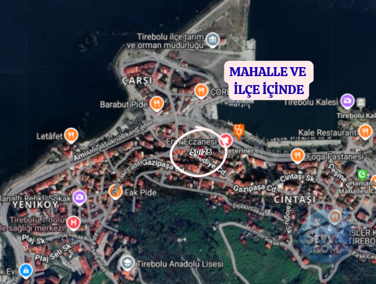 GİRESUN TİREBOLU ÇARŞI   MAHALLESİNDE  HİSSELİ 35 M²  DÜKKAN  SATILIKTIR - GİRESUN TİREBOLU fotoğraf 4