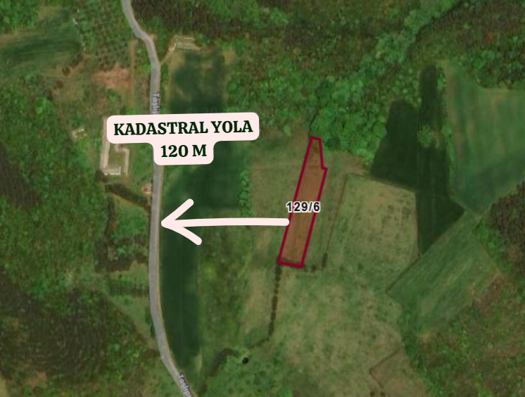 YALOVA ÇİFTLİKKÖY KABAKLI  KÖYÜNDE 2.532  M² TARLA  SATILIKTIR - YALOVA ÇİFTLİKKÖY fotoğraf 3