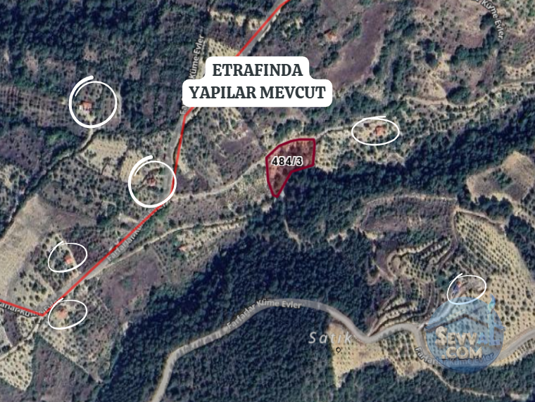 KÜTAHYA ŞAPHANE PAZAR KÖYÜ’NDE 1.999 M²  İMARLI ARSA SATILIKTIR - KÜTAHYA ŞAPHANE fotoğraf 4