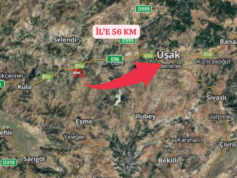 UŞAK EŞME DELİBAŞLI KÖYÜNDE 15.500 M² TARLA SATILIKTIR - UŞAK EŞME fotoğraf 8