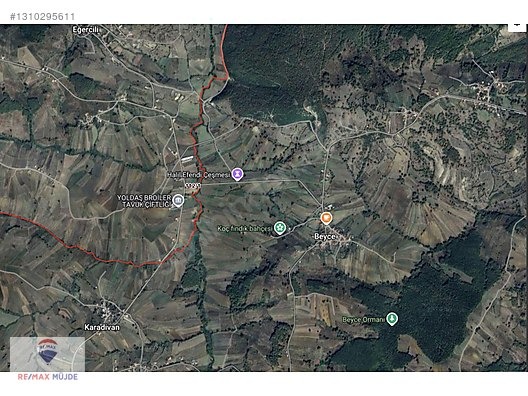 KANDIRA EĞERCİLİ MAH.862 M2 ASFALT YOLA CEPHELİ TARLA - KOCAELİ KANDIRA fotoğraf 12