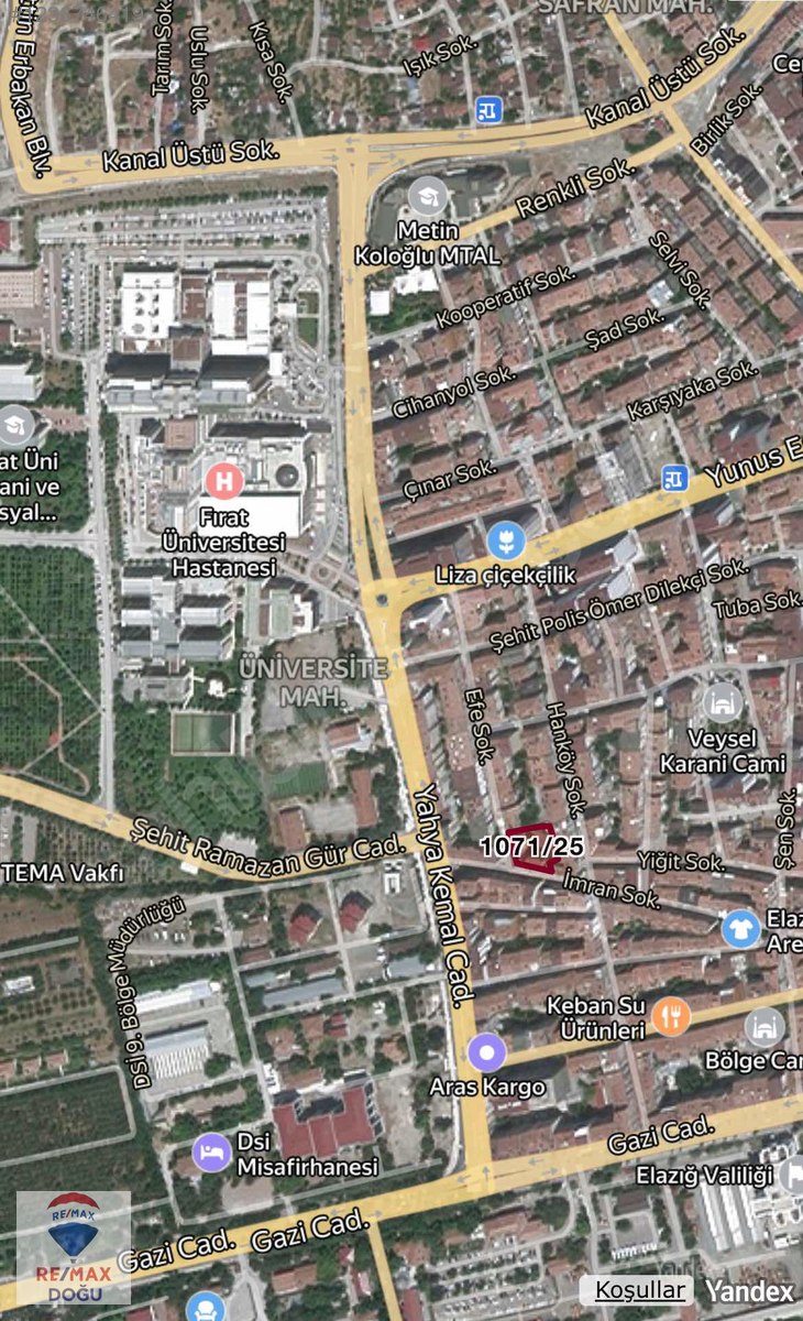 REMAX DOĞUDAN ÜNİVERSİTE MAH. 3+1 TEMELDEN TAKSİTLİ FIRSAT DAİRE - ELAZIĞ MERKEZ fotoğraf 2