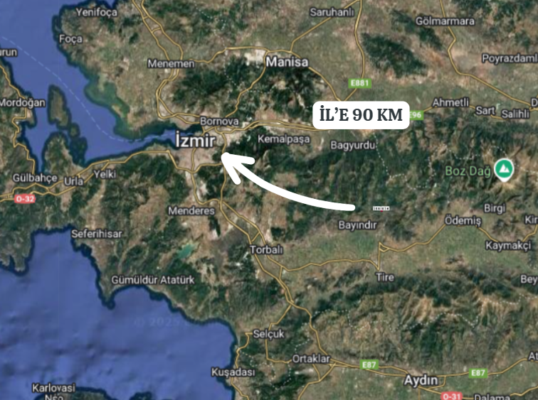 İZMİR BAYINDIR ÇENİKLER KÖYÜNDE 854 M² ZEYTİNLİK  SATILIKTIR - İZMİR BAYINDIR fotoğraf 10