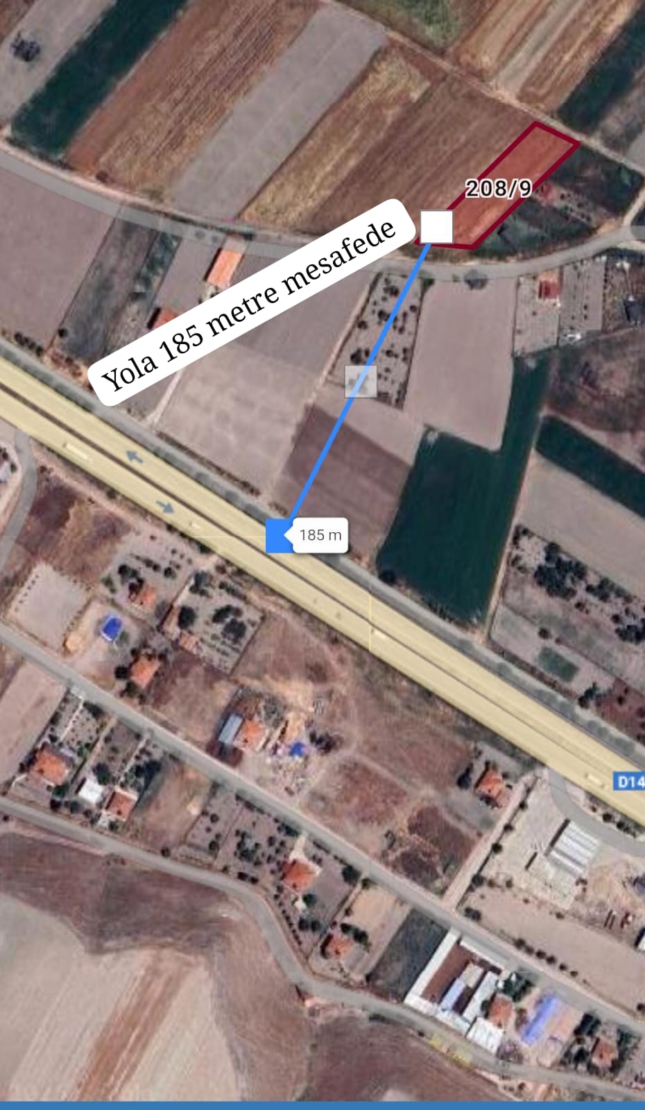 ANKARA GÜDÜL GÜNEYCE 250 m² TARLAMIZ SATILIKTIR. - ANKARA GÜDÜL fotoğraf 4