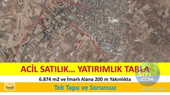 İmarlı Alana Çok Yakın Acil Satılık Yatırımlık Tarla - ANTALYA KORKUTELİ fotoğraf 4