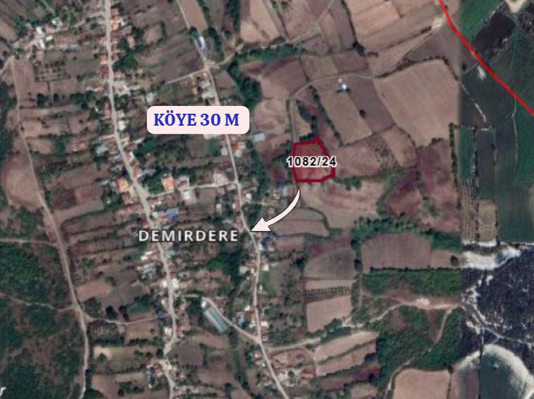 BURSA M.KEMALPAŞA DEMİRDERE KÖYÜNDE 4.536 M² TARLA SATILIKTIR. - BURSA MUSTAFAKEMALPAŞA fotoğraf 8