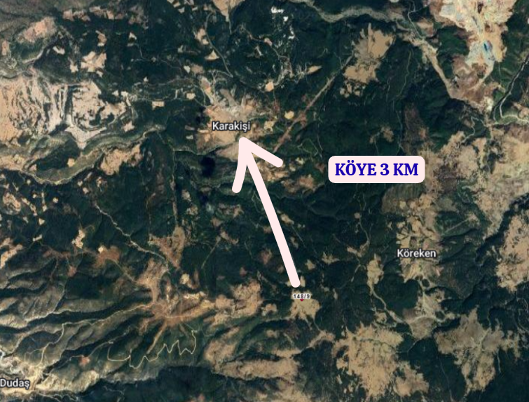 KÜTAHYA TAVŞANLI KARAKİŞİ  KÖYÜNDE  2.978  M²  TARLA  SATILIKTIR - KÜTAHYA TAVŞANLI fotoğraf 4