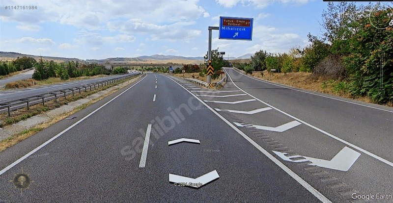 RESMİ YOLLU 5025m2 KÖYLER İLE ÇEVRİLİ FIRSAT TARLA - ESKİŞEHİR SİVRİHİSAR fotoğraf 3