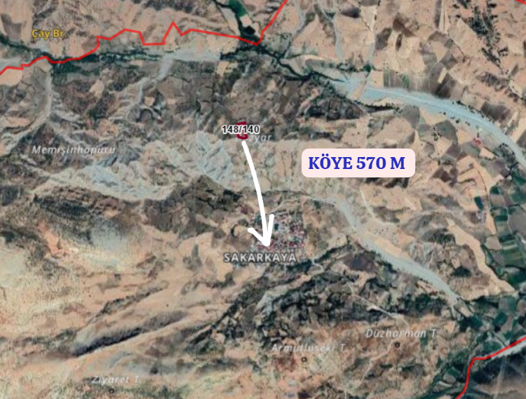 K.MARAŞ PAZARCIK SAKARKAYA  KÖYÜNDE 7.527 M² BAĞ SATILIKTIR - KAHRAMANMARAŞ PAZARCIK fotoğraf 4