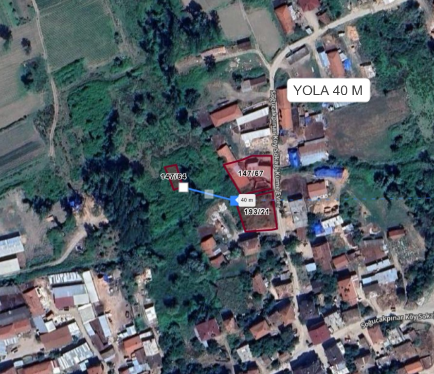 BİLECİK OSMANELİ SOĞUCAKPINAR  KÖYÜ’NDE 142 M² TARLA SATILIKTIR - BİLECİK OSMANELİ fotoğraf 3