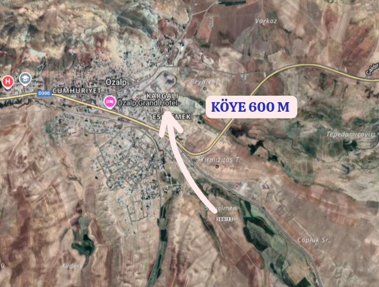 VAN ÖZALP KARGALI   KÖYÜNDE  500  M²  ARSA  SATILIKTIR - VAN ÖZALP fotoğraf 4