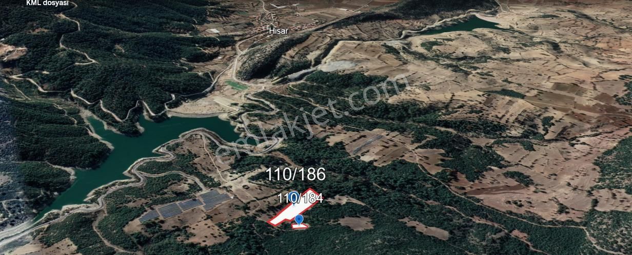 Burdur Ağlasun Hisarköy Baraja Yakın Satılık Yatırımlık Tarlalar - BURDUR AĞLASUN fotoğraf 2