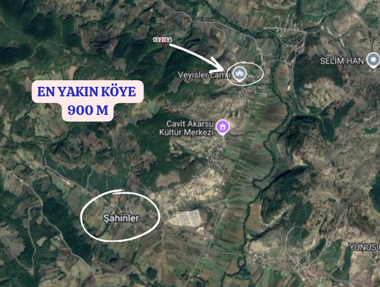 KOCAELİ İZMİT ŞAHİNLER  KÖYÜNDE 3.501 M²  TARLA  SATILIKTIR - KOCAELİ İZMİT fotoğraf 4