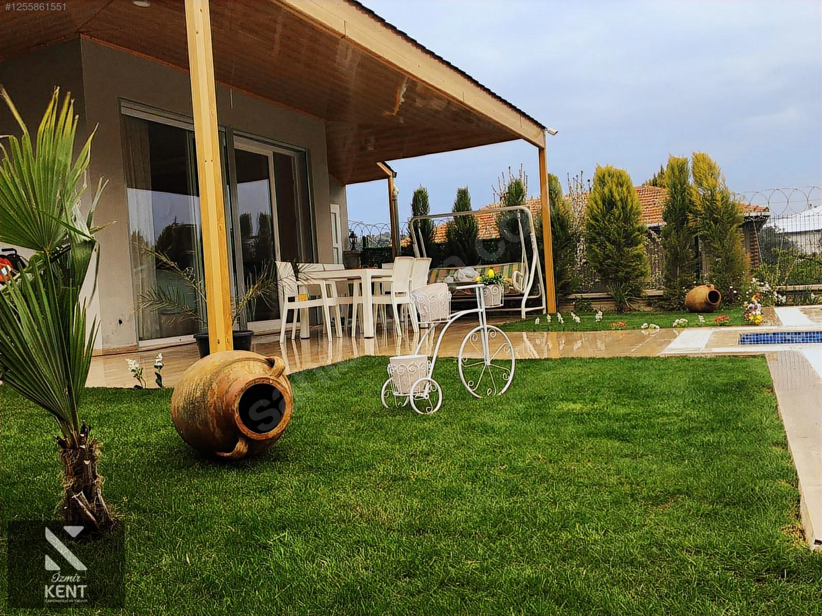 Kemalpaşa Yukarıkızılca Satılık 3+1 Havuzlu 130 m2 Villa - İZMİR KEMALPAŞA fotoğraf 3